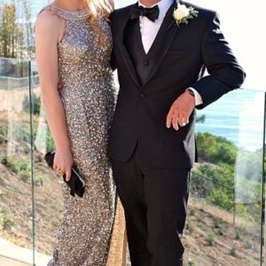 Scala Prom Dress Sequin with train